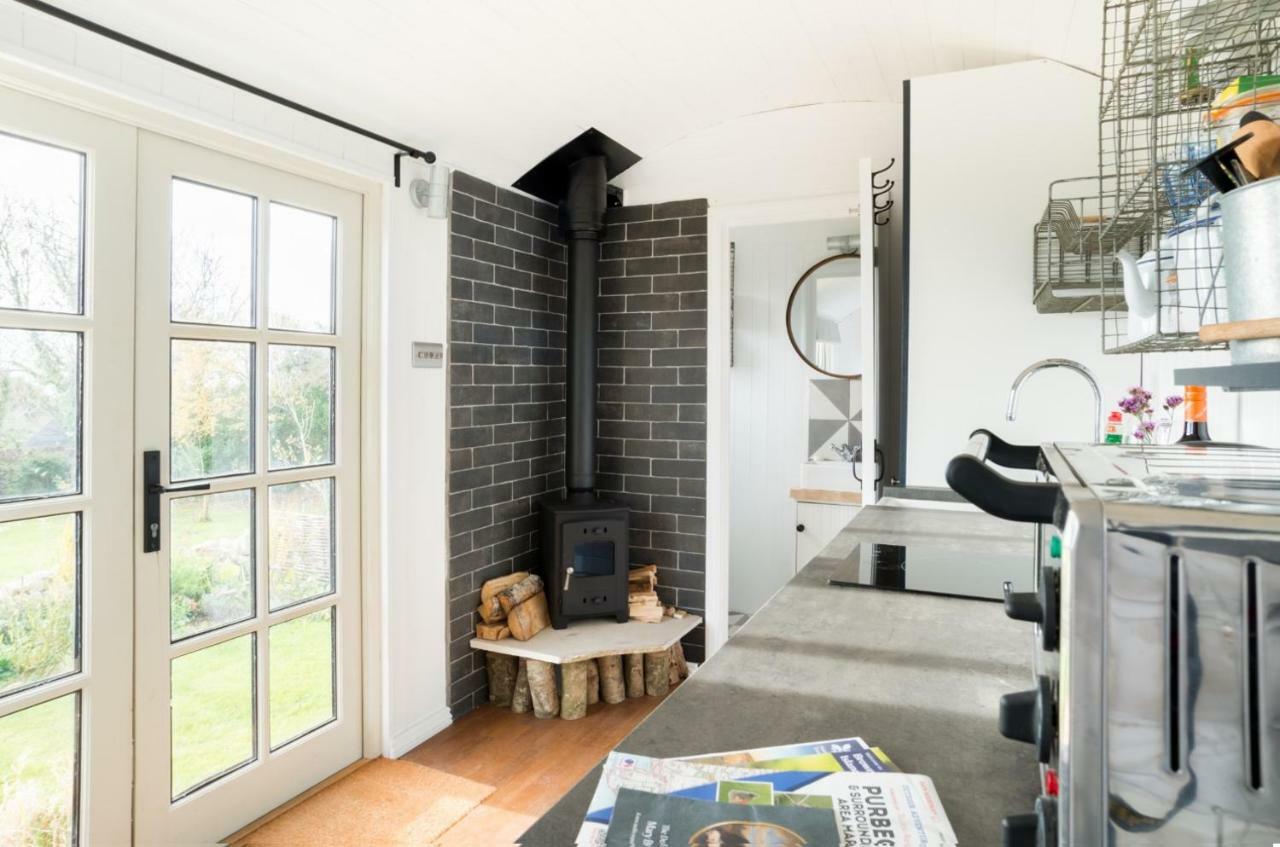 Purbeck Shepherd Huts Worth Matravers المظهر الخارجي الصورة